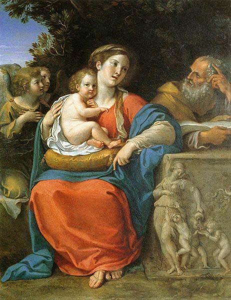 Francesco Albani The Holy Family china oil painting image